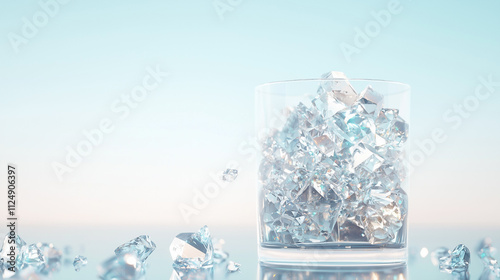 Ice Crystals in Glass: Spar...