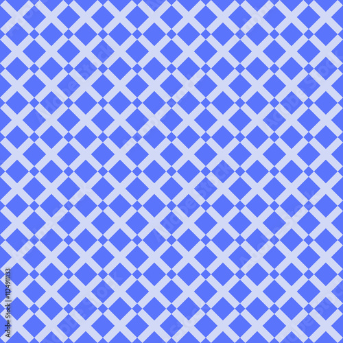 Blue Lines X Squares Geometric Pattern Modern Shapes Background