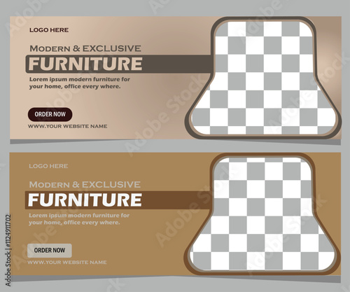 Modern & Exclusive Furniture Vector , EPS