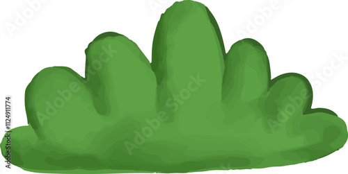 clip art colorful illustration of flower, sun, cloud, rainbow, for nursery, daycare wallpaper