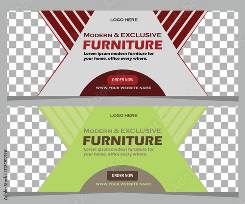Modern & Exclusive Furniture Vector , EPS
