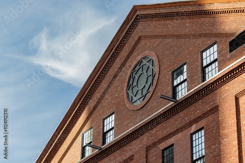 Stone buildings showcase timeless architecture.