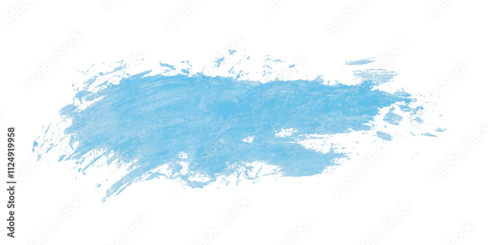 Obraz premium Light blue brush strokes