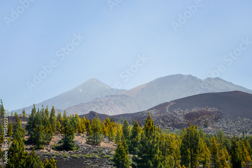 volcano landscape 
