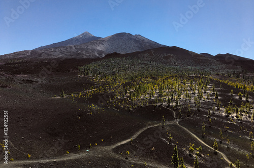 volcanic landscape