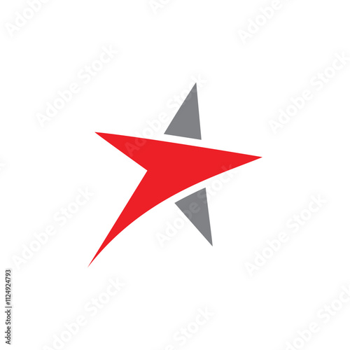 star logo design vector template. Five stars icon Vector. Five stars customer product rating review. star symbol, star icon, star design, star vector, Star logo designs template, Fast star logo Vector