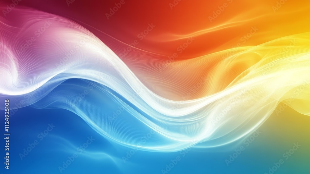 Naklejka premium wavy abstract background, desktop wallpaper.