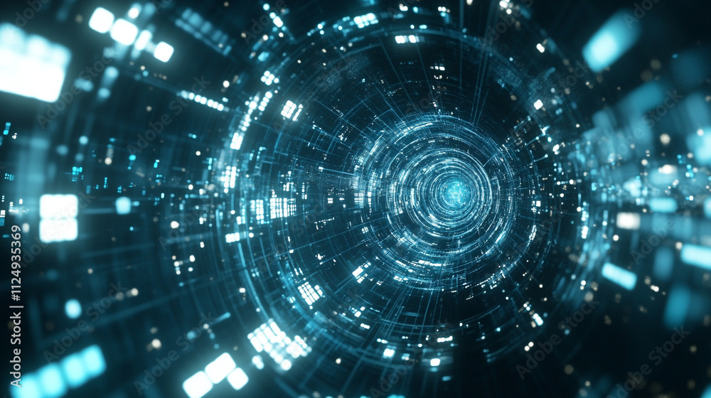 Technology Abstract Curve Background with dot connected lines, Abstract Connectivity in Data Flow Description with network connected various lines and glowing effects, Connect Technology Background. Technology Abstract Curve Background with dot connected lines, Abstract Connectivity in Data Flow Description with network connected various lines and glowing effects, Connect Technology Background.