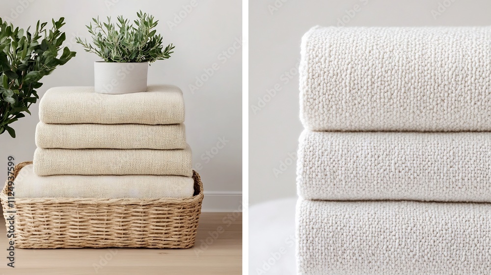 Calming Neutral Textures and Natural Elements in Cozy Scandinavian-Inspired Retreat Calming Neutral Textures and Natural Elements in Cozy Scandinavian-Inspired Retreat