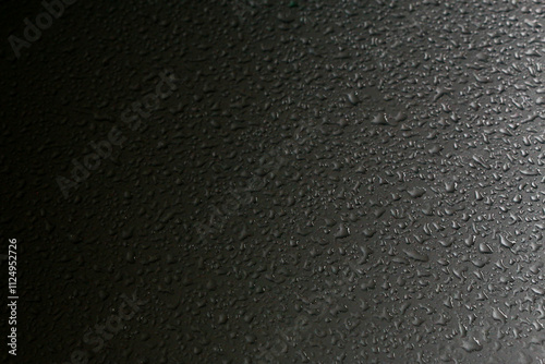Tableau sur toile Close-up of water drops