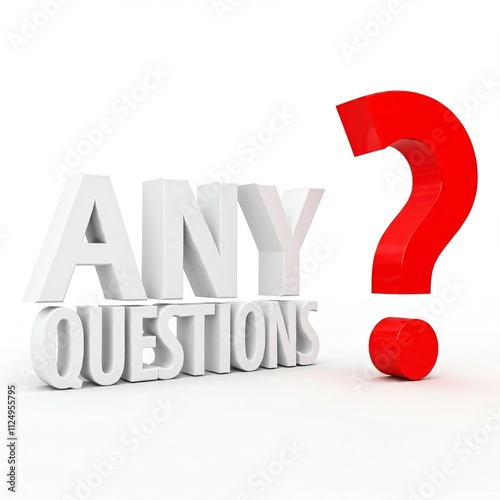 red question mark