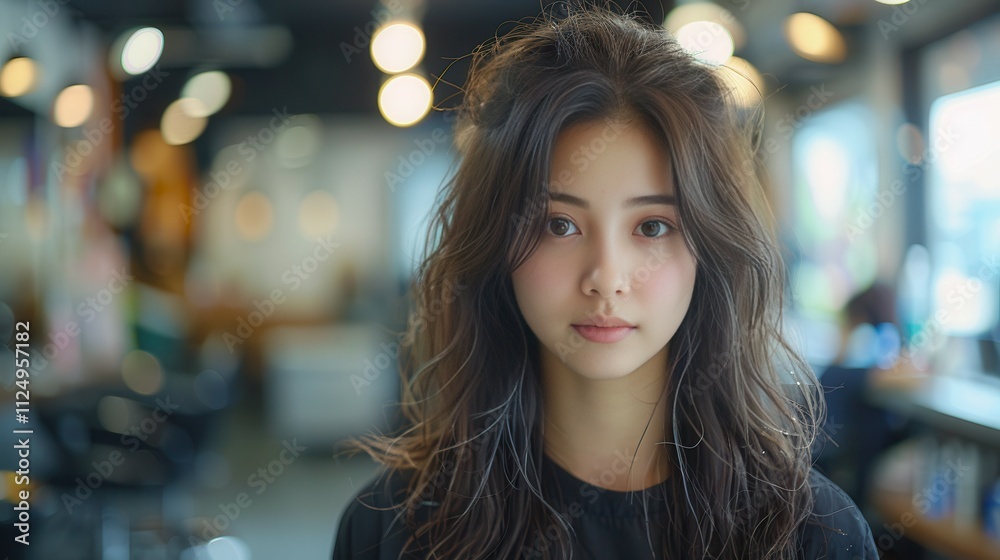 Capturing a moment of serenity in a bustling salon filled with soft lights and rich textures. Generative AI Capturing a moment of serenity in a bustling salon filled with soft lights and rich textures. Generative AI