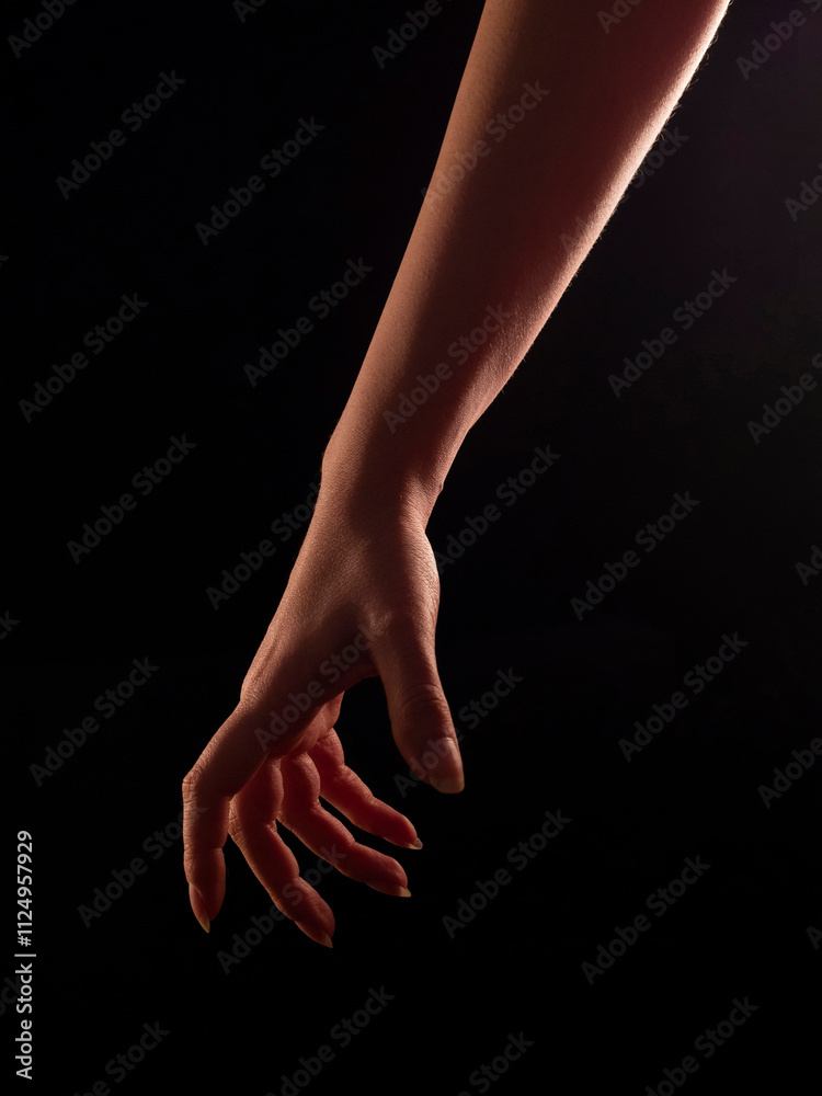 Fototapeta premium angry woman, dangerous woman