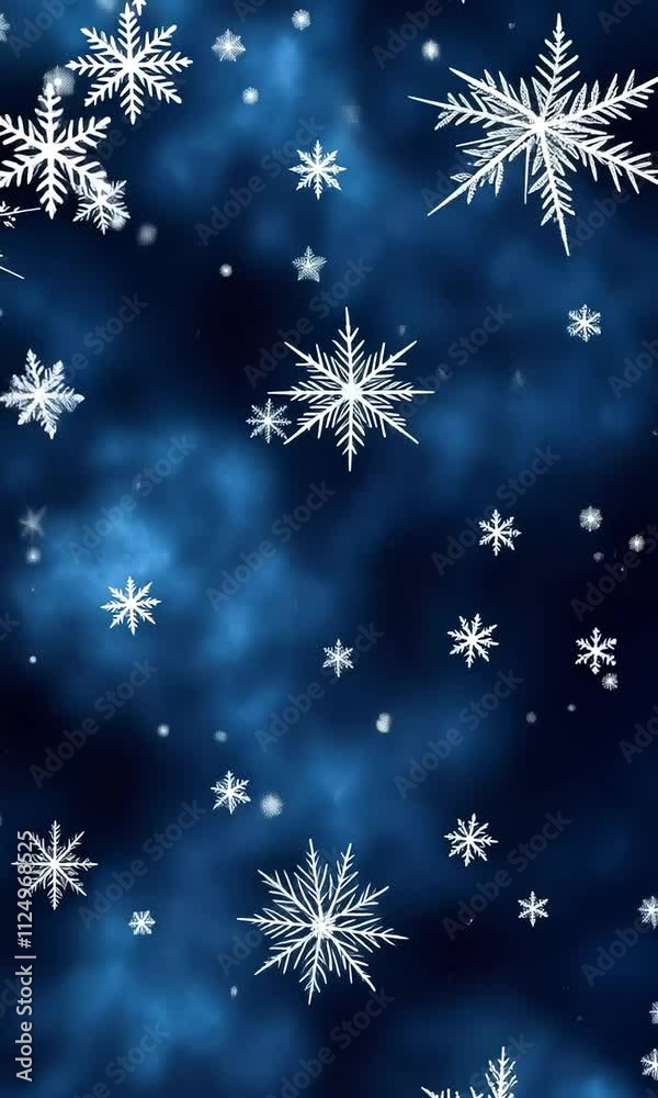 Delicate snowflakes drift gently through a tranquil winter setting, creating a serene atmosphere filled with beauty and peace Delicate snowflakes drift gently through a tranquil winter setting, creating a serene atmosphere filled with beauty and peace
