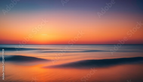 Serene Sunset Seascape 