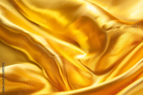 A golden background with a shiny, metallic texture for a luxurious and opulent design