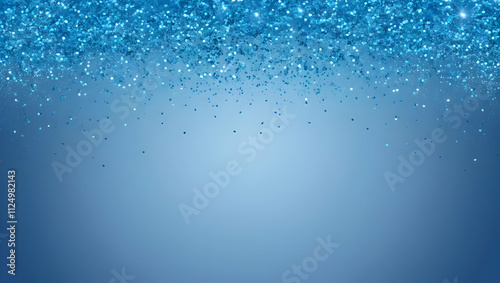 Wallpaper Mural Underwater Blue Particles glitter Torontodigital.ca