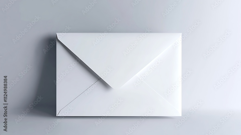 Two white square envelopes, one flat, one folded, are on a light gray surface.
Two white square envelopes, one flat, one folded, are on a light gray surface.