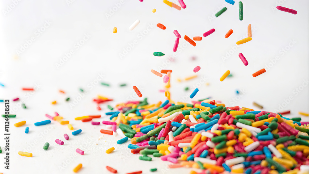 Vibrant Sprinkles: A Colorful Celebration Vibrant Sprinkles: A Colorful Celebration