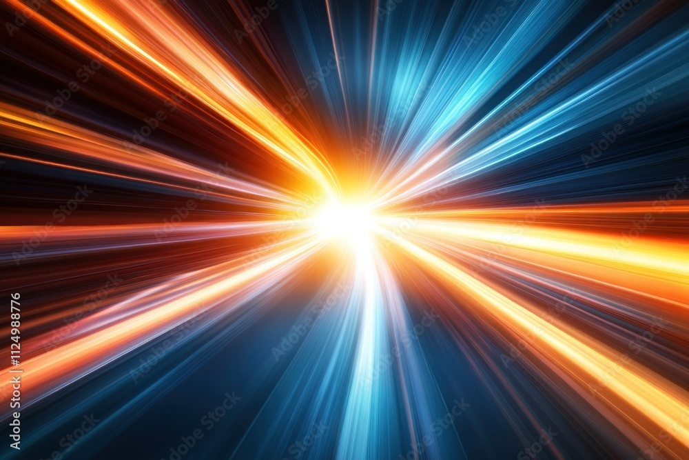 Dynamic Burst of Light and Color Dynamic Burst of Light and Color