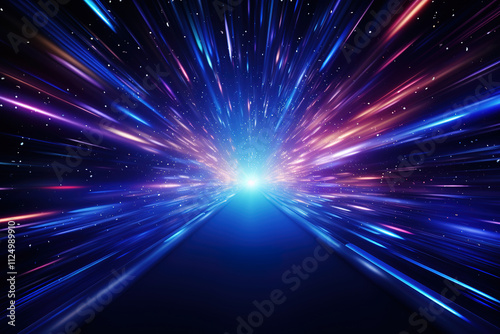 Incredible Data connection speed line abstract technology background