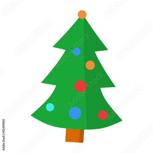 Flat Christmas Icon