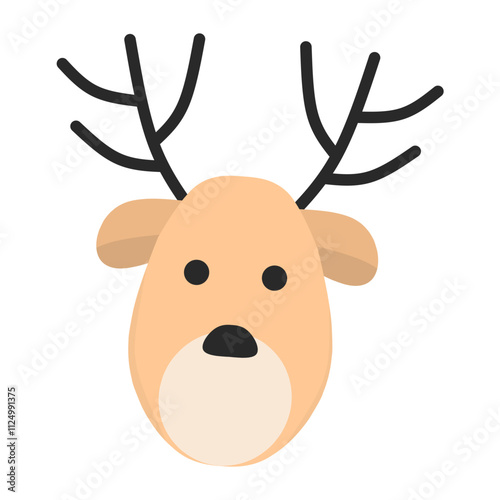 Flat Christmas Icon