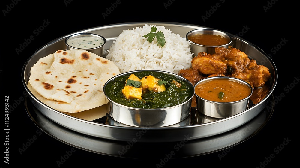 Delectable Indian Thali: A Culinary Delight Delectable Indian Thali: A Culinary Delight