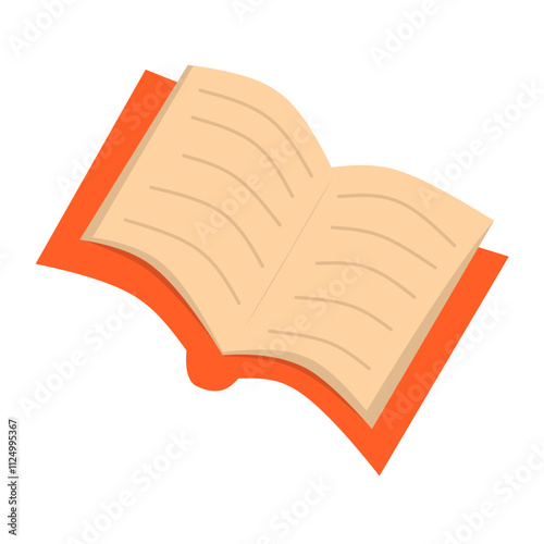Flat Education and Learning Icon