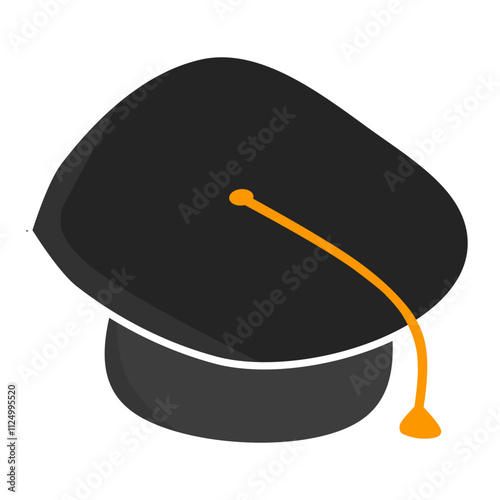 Flat Education and Learning Icon