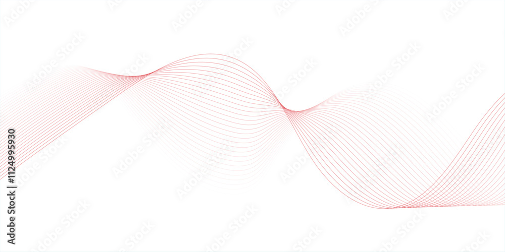Abstract technology wave lines, frequency sound, data science, business wave line background. Abstract wavy element for design on transparent background isolated Abstract technology wave lines, frequency sound, data science, business wave line background. Abstract wavy element for design on transparent background isolated