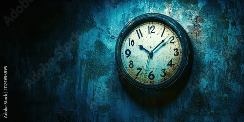 Wallpaper Mural Clock with the hands on the number 3 and 6 Torontodigital.ca