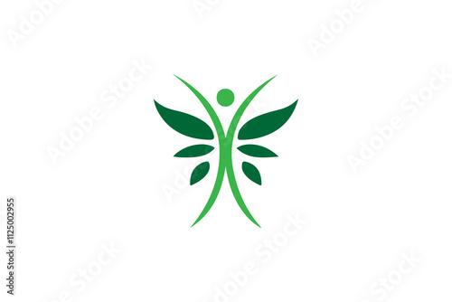 Wellness Health And Pharmacy Logo Design Concept Vector Template. Pro Vector
