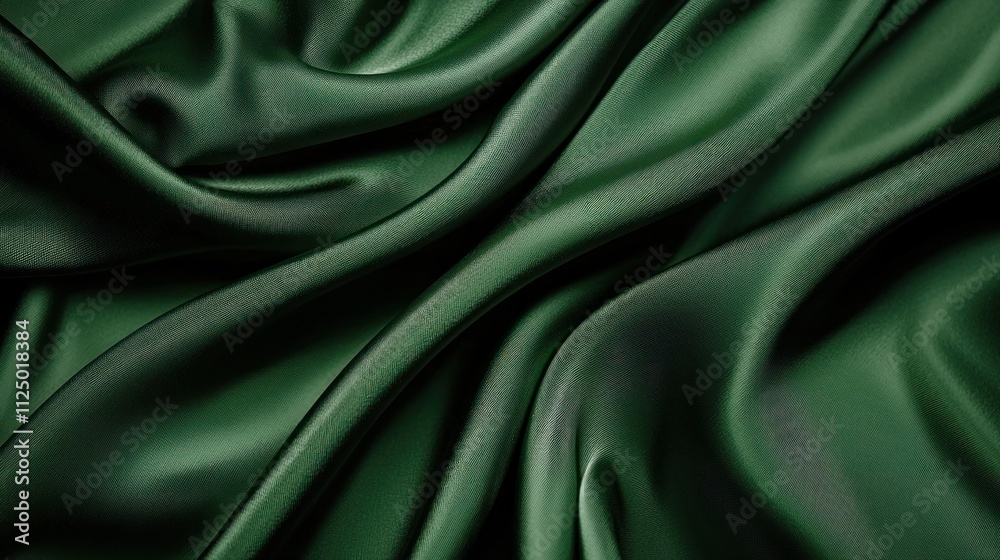 Obraz premium A luxurious dark green background with a matte finish, adding a sense of elegance and depth to any design.