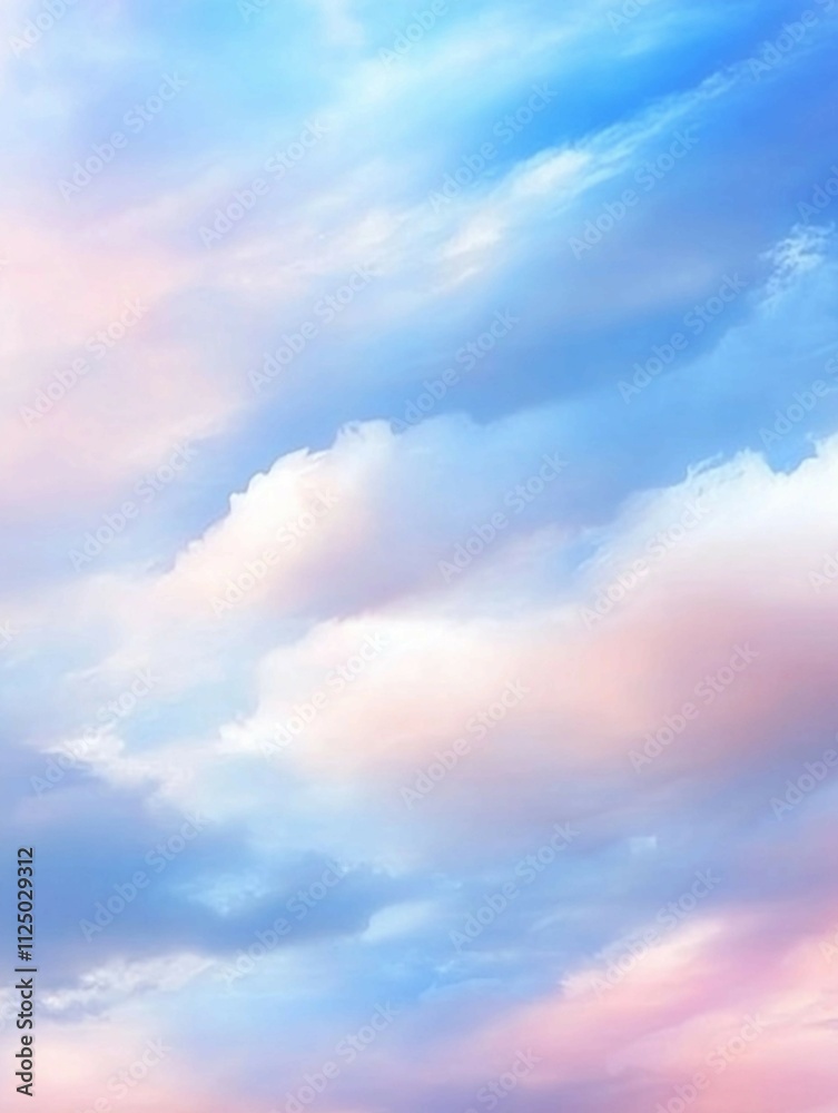 Obraz premium Soft Pastel Sky