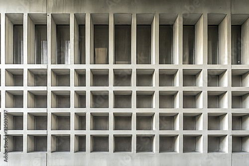 Unique contoured brick at Gelora Bung Karno, Jakarta photo
