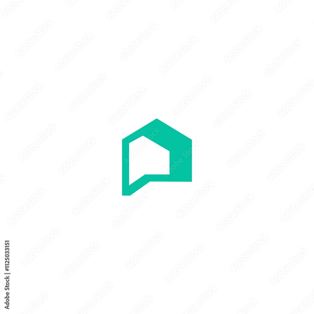House vector logo template design House vector logo template design