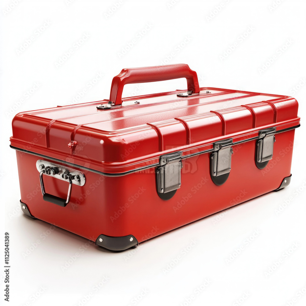 Red Toolbox Isolated Red Toolbox Isolated