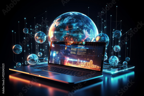 Superb Online Education Internet Learning eLearning Concept