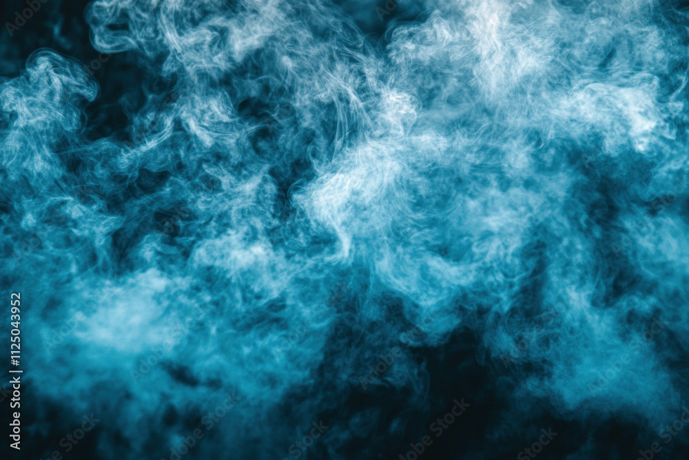 Blue Smoke Background Blue Smoke Background