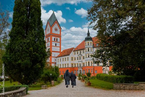 Benediktinerabtei Scheyern, Bayern, Deutschland, Europa