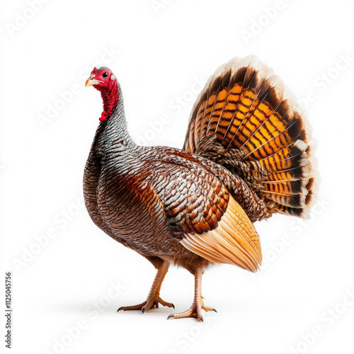 Christmas Turkey Isolated