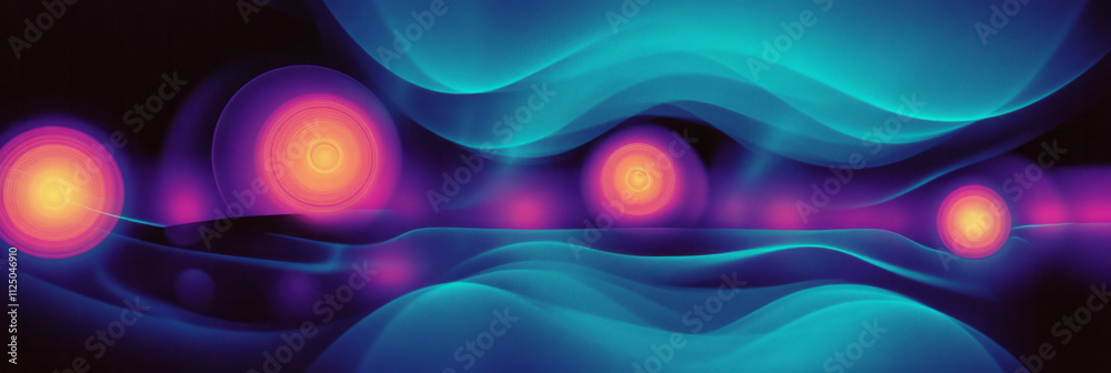 a blue and purple abstract background with glowing lights a blue and purple abstract background with glowing lights
