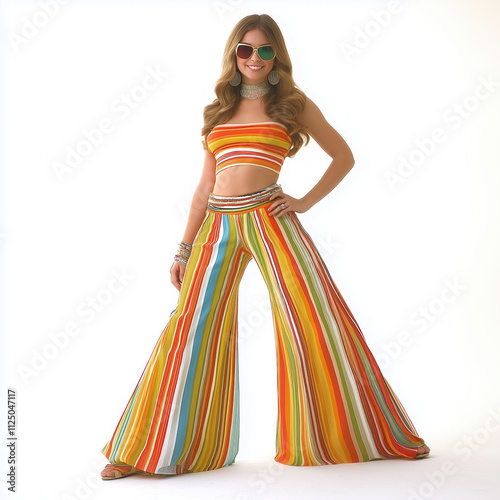 Disco Girl Isolated