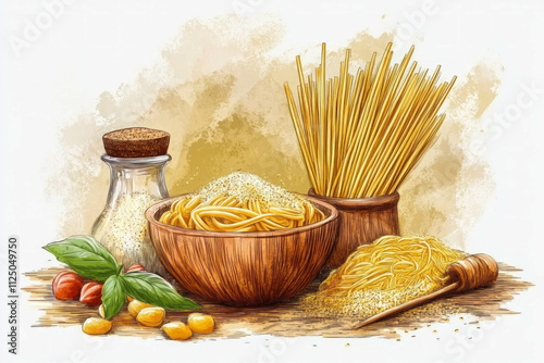 Pasta Sketch