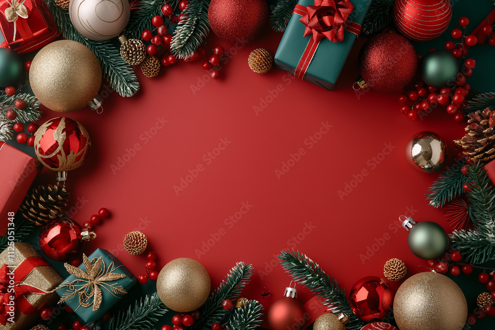 A red background with a green box in the center A red background with a green box in the center