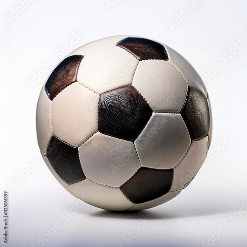 Pallone da calcio su sfondo bianco photo