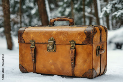 Winter Travel Suitcase