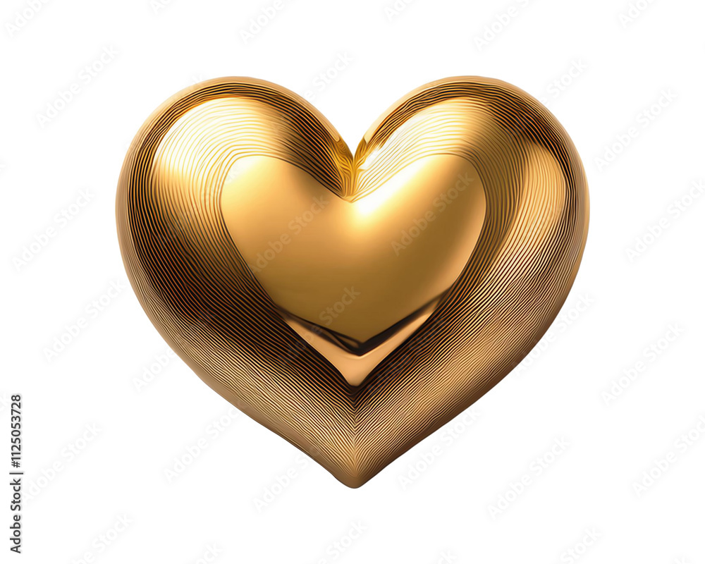 Heart Shape with Shadow: Romantic Valentine's Day Clip Art Heart Shape with Shadow: Romantic Valentine's Day Clip Art