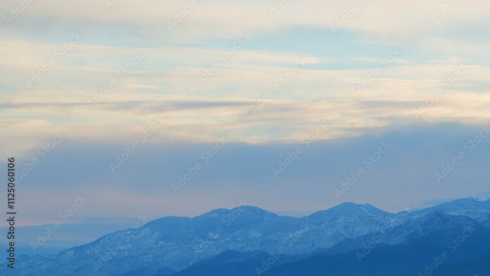 Bright Summer Sunrise And Dramatic Colors. Artistic Look With Vanilla Sky. Bright Summer Sunrise And Dramatic Colors. Artistic Look With Vanilla Sky.
